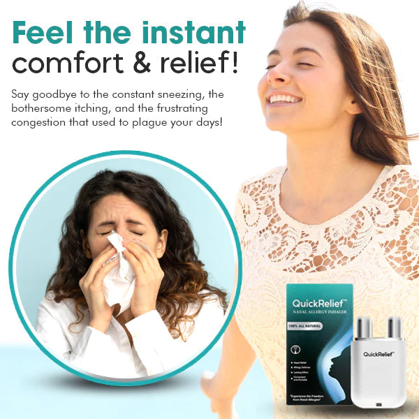 QuickRelief Nasal Allergy Inhaler