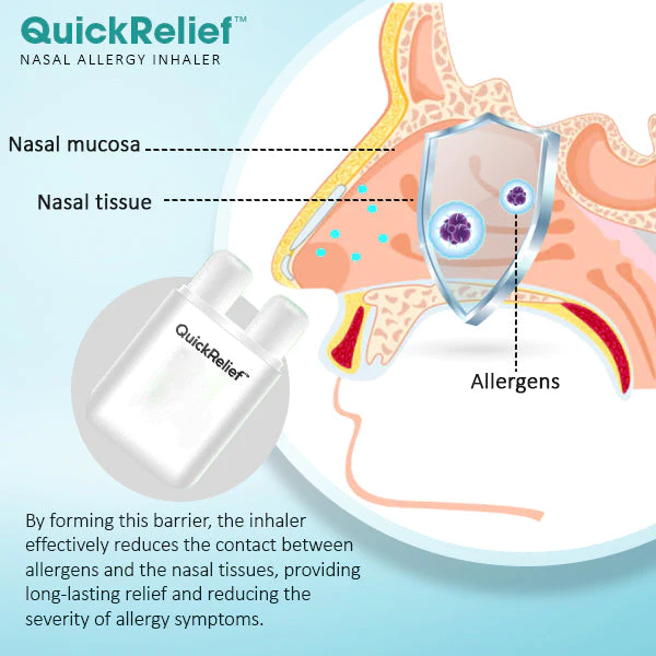 QuickRelief Nasal Allergy Inhaler