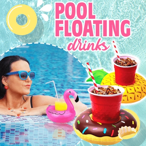 Inflatable Pool Cup Holder