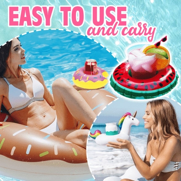 Inflatable Pool Cup Holder