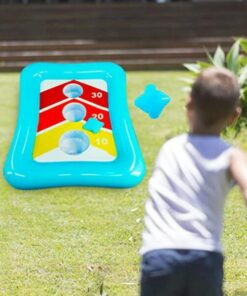 Summer Inflatable Ring Toss Pool Game