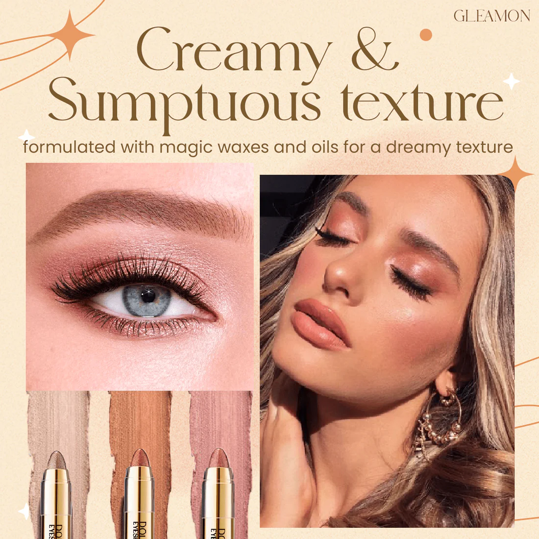 Gleamon Double-ended Eyeshadow Pencil