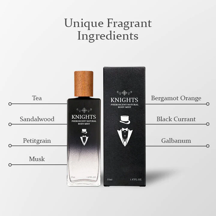 Knights Pheroscent Natural Body Mist