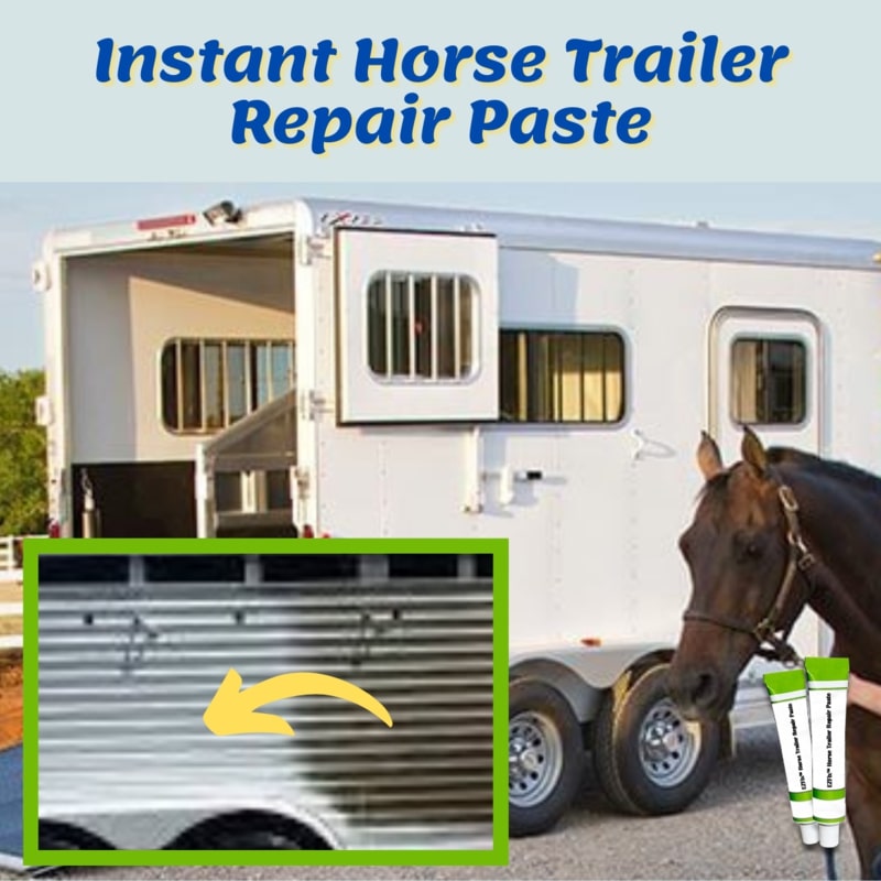 Instant Horse Trailer Repair Paste