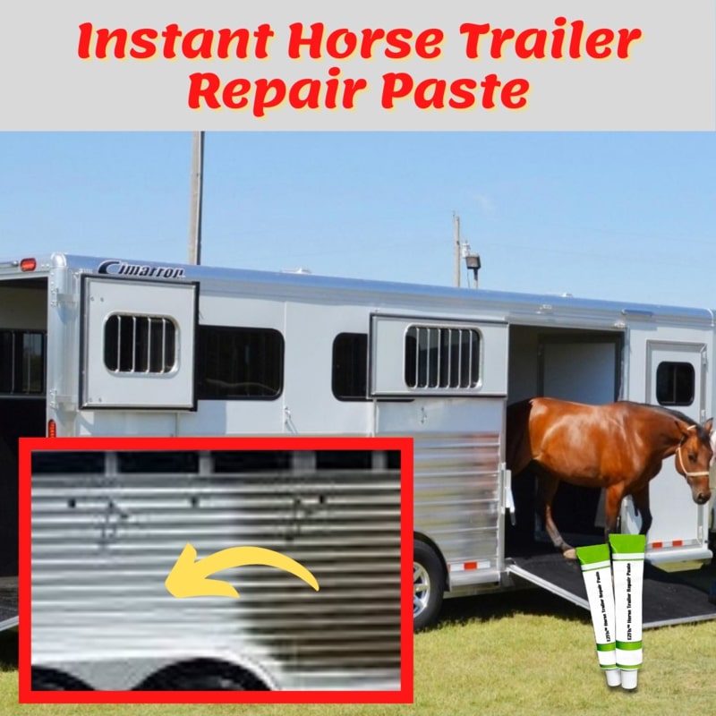 Instant Horse Trailer Repair Paste