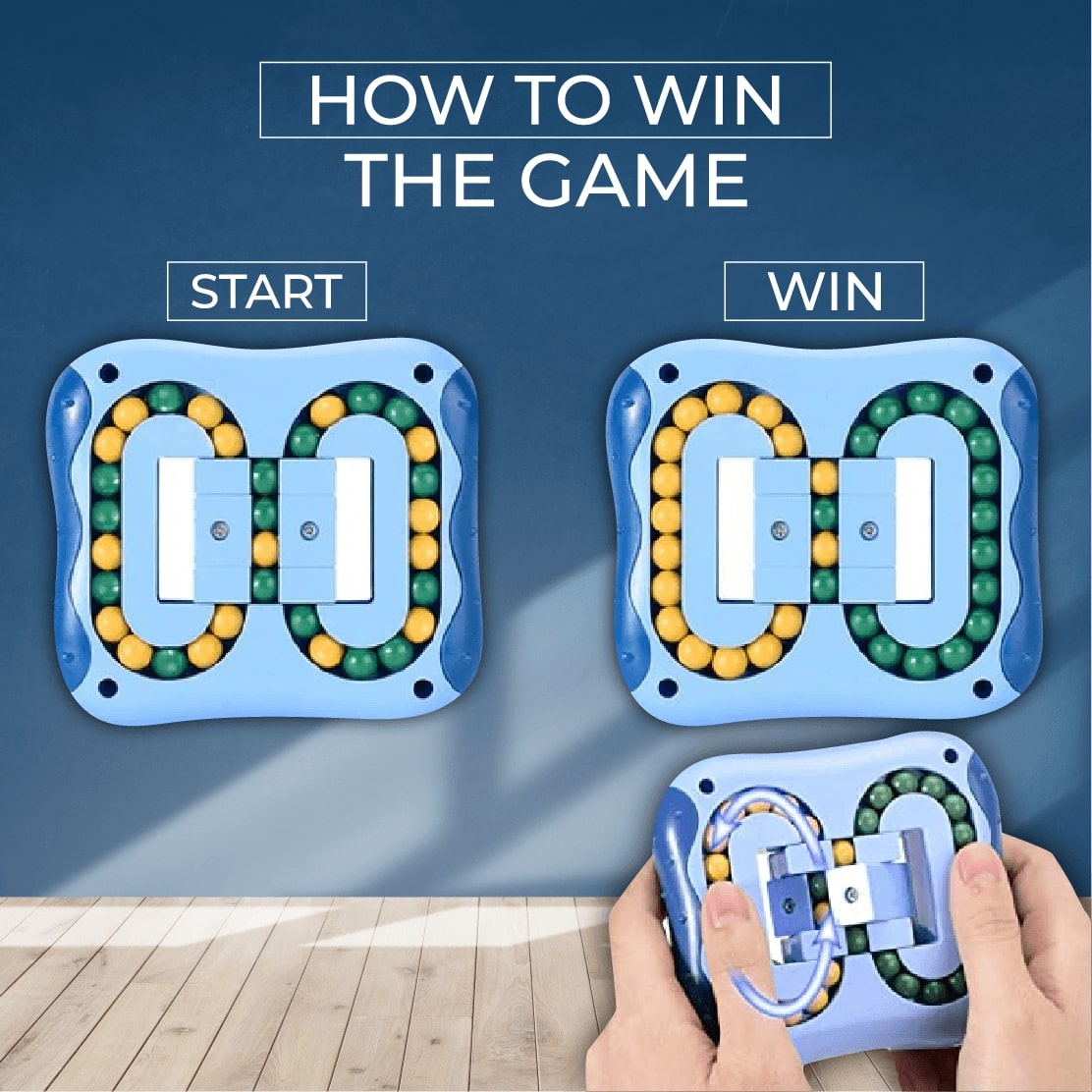 Interactive MagicBean Spinning Puzzle