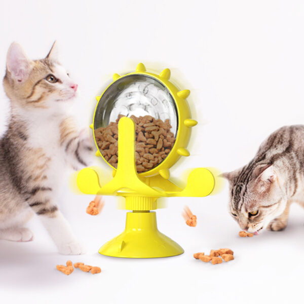 Pet Food Spinning Windmill