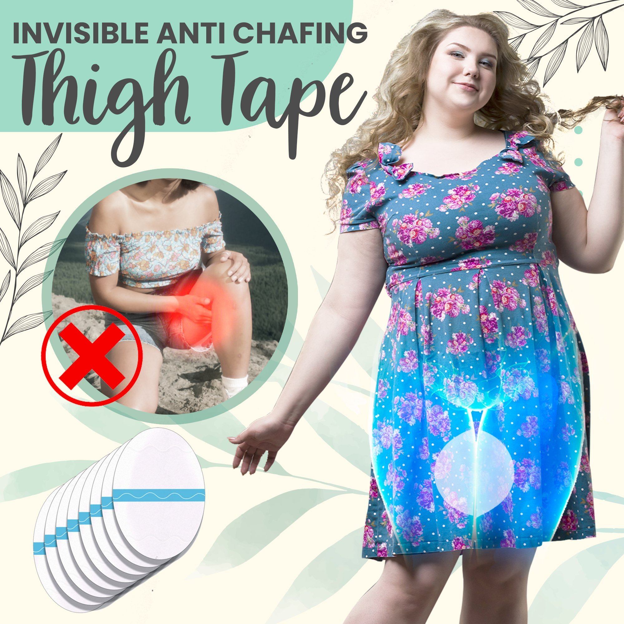 Invisible Anti Chafing Thigh Tape