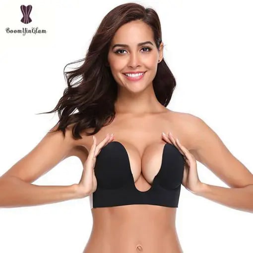 Invisible Strapless Plunge Bra