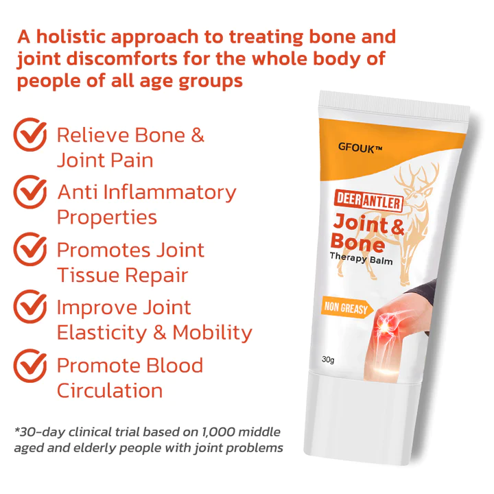 GFOUK DeerAntler Joint and Bone Therapy Balm