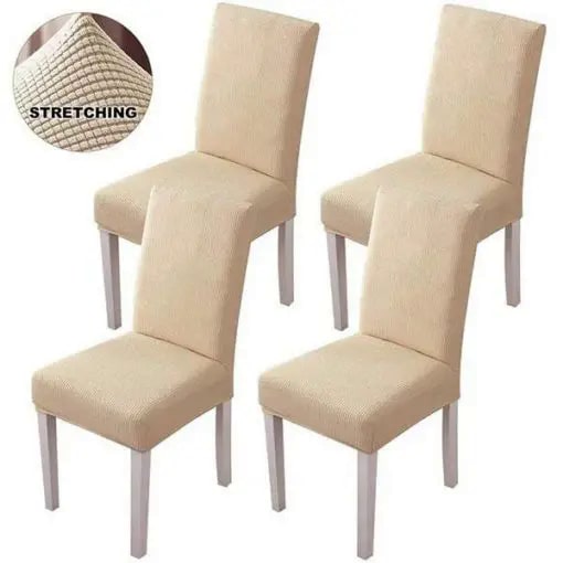 Jacquard Dining Room Chair Slipcovers