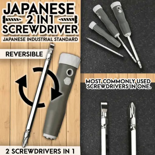 Japanese 2 in 1 Screwdriver