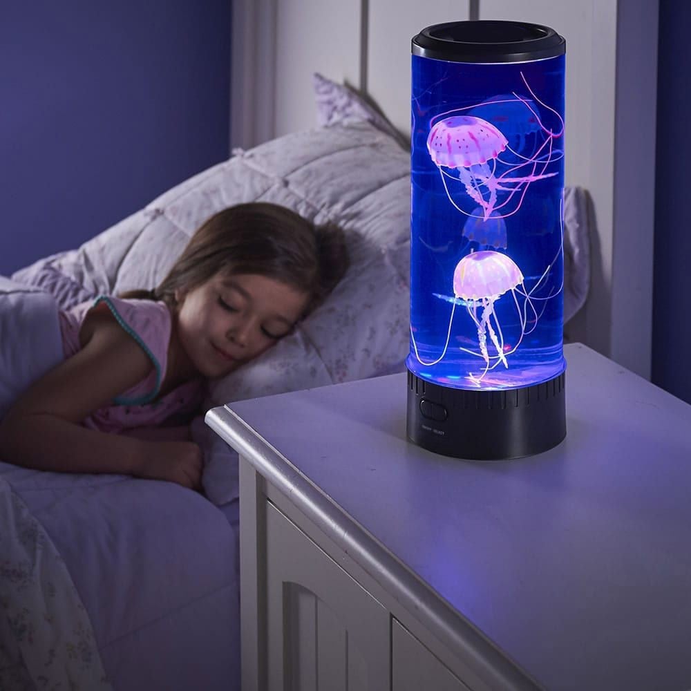 Jellyfish LED Lamp & Aquarium For Kids & Adults