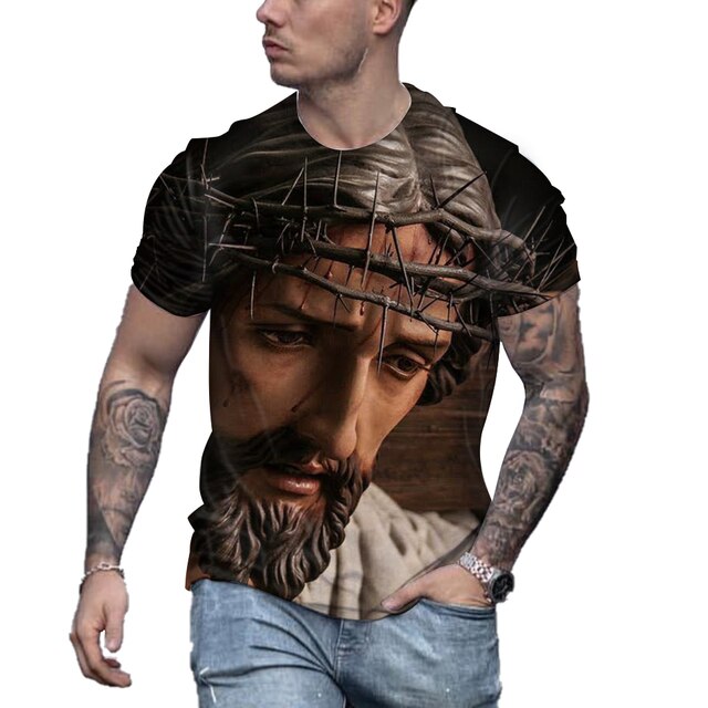 3D Printed Jesus Is My Spotter T Shirt