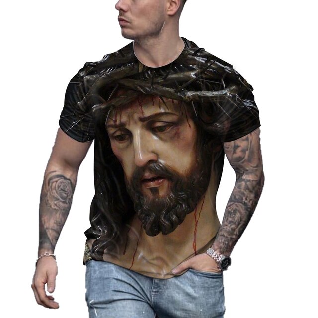 3D Printed Jesus Is My Spotter T Shirt