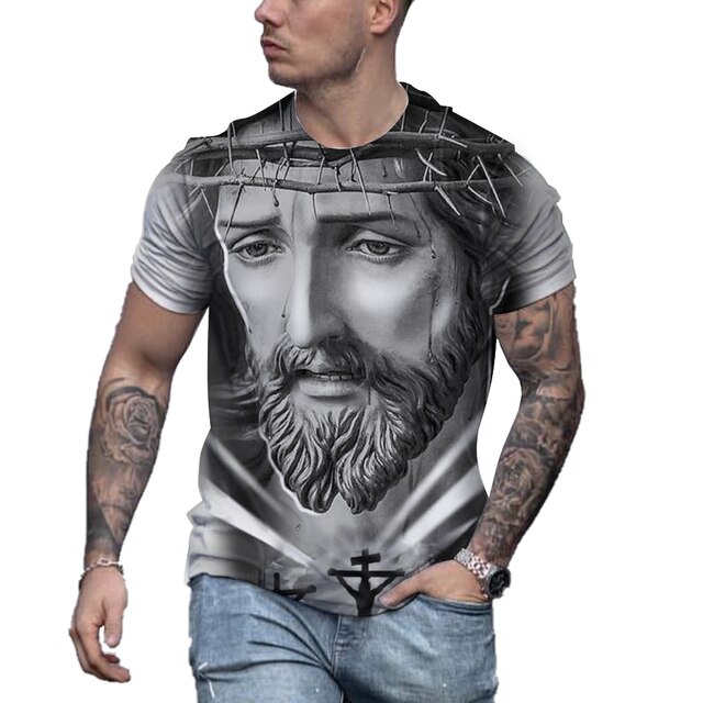 3D Printed Jesus Is My Spotter T Shirt