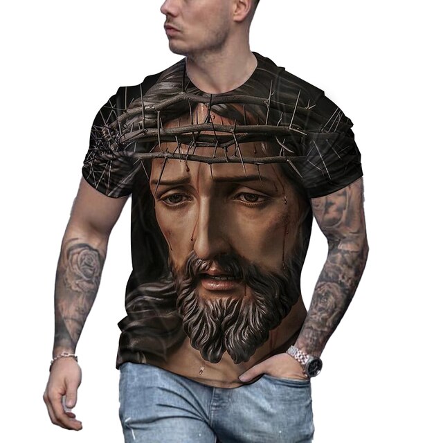 3D Printed Jesus Is My Spotter T Shirt