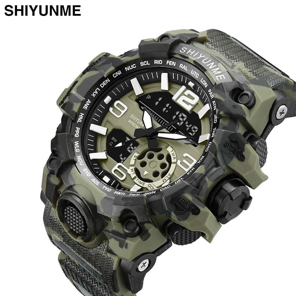 Joefox Camouflage Military Digital-Watch