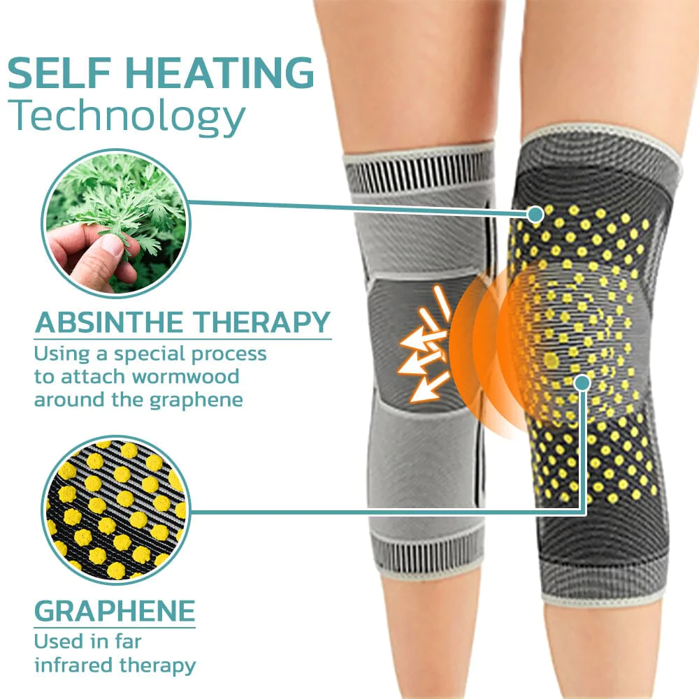 Helthfit Graphene Acupressure Selfheating Knee Braces