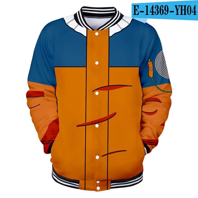 Men 3D Cosplay Costume Naruto Jacket