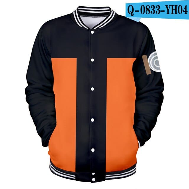 Men 3D Cosplay Costume Naruto Jacket