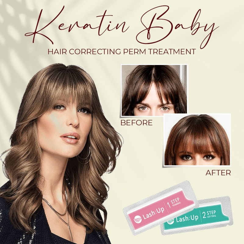 Keratin Baby Hair Correcting Perm Treatment