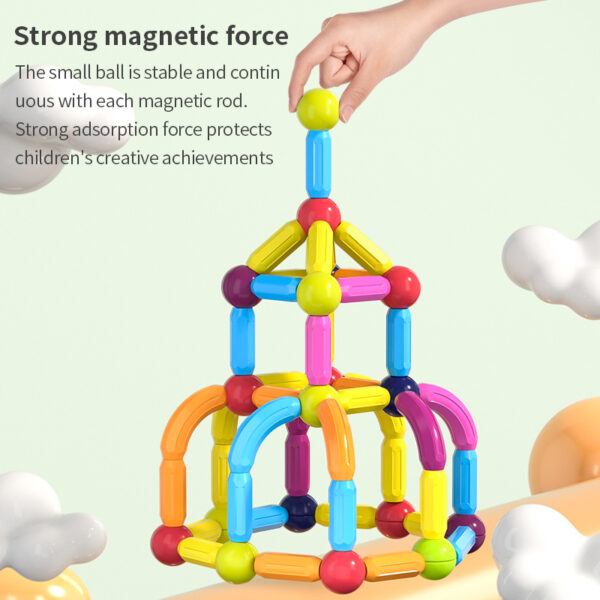 Magnetic Construction Stick Building Blocks Set