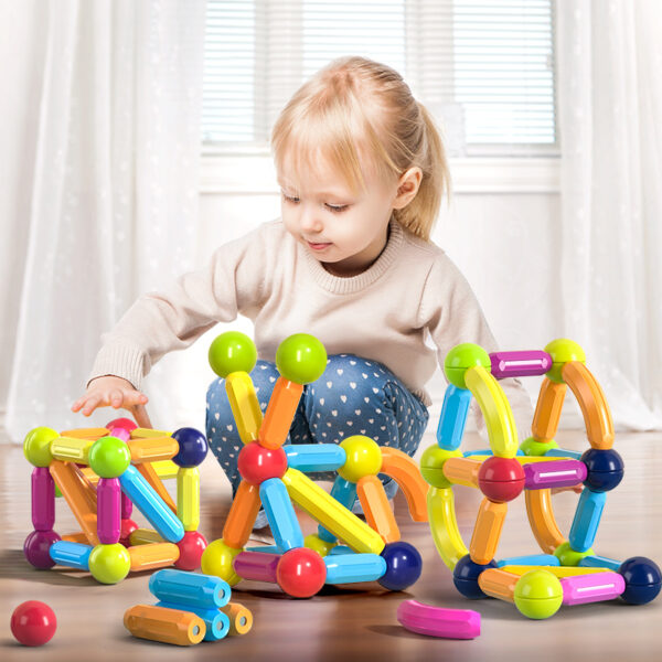 Magnetic Construction Stick Building Blocks Set