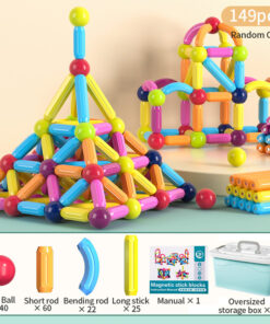 Magnetic Construction Stick Building Blocks Set