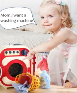 Electric Children's Washing Machine Toy