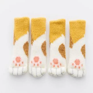 Kitty Paw Chair Socks