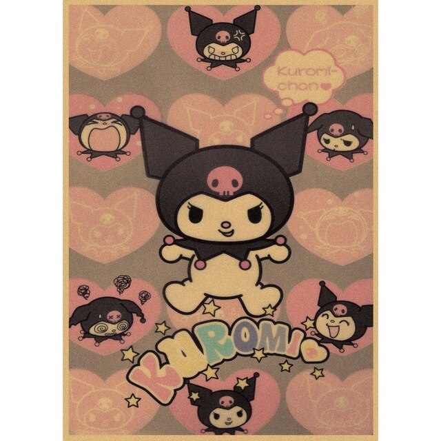 My Melody Wallpaper Poster Stickers