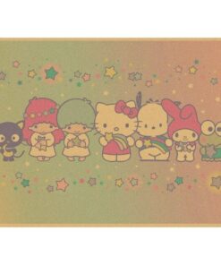 My Melody Wallpaper Poster Stickers