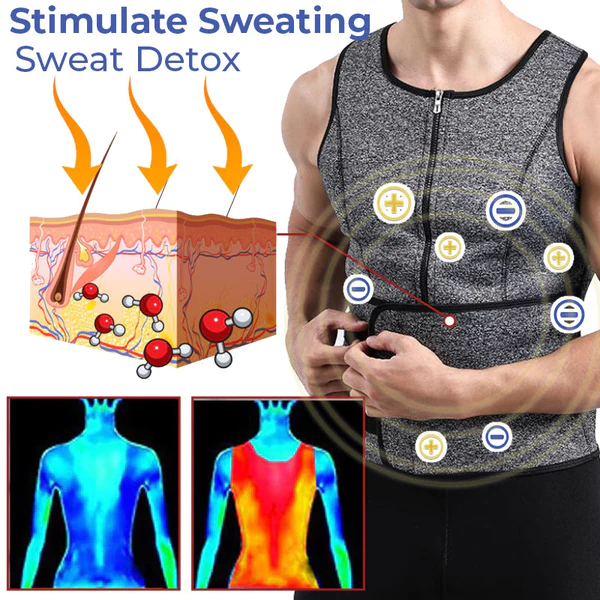 CoreMax IONS Sweat Detox Compression Vest