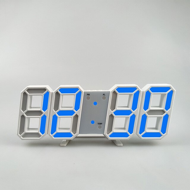 3D Modern Digital Led Wall Clock