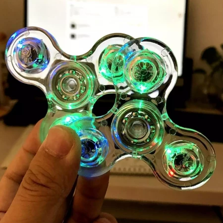 LED Fidget Spinner That Lights Up