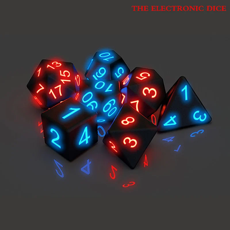 LED Flash Dice Set