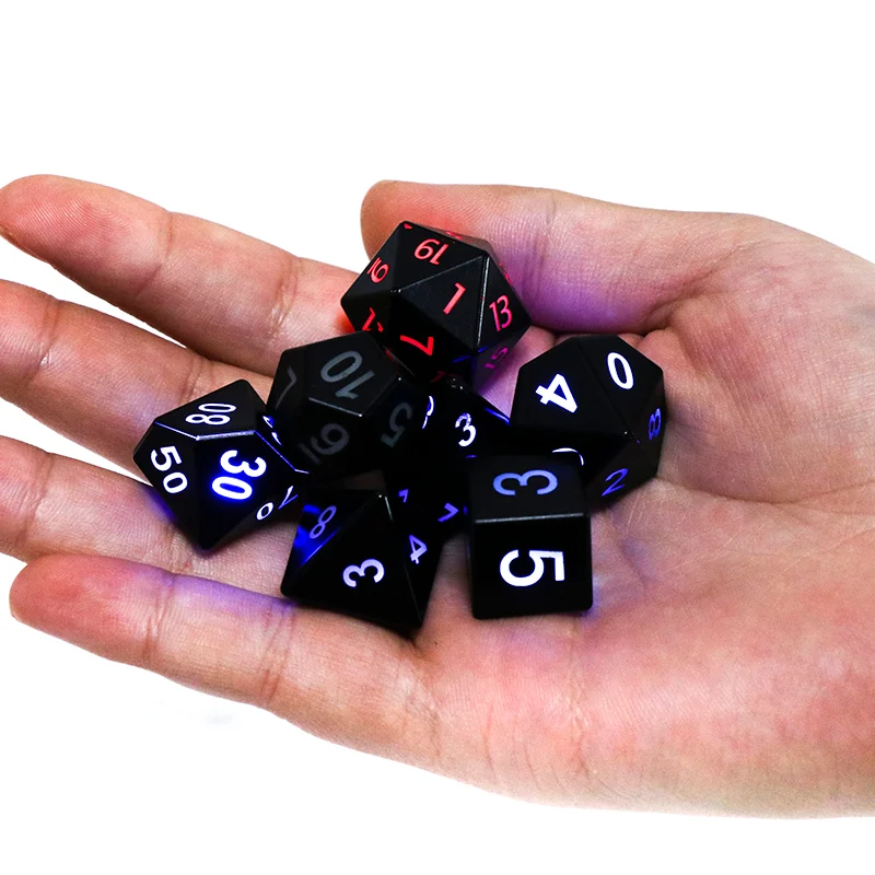 LED Flash Dice Set