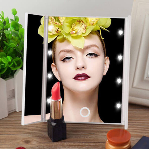 Adjustable Tabletop Light Mirror