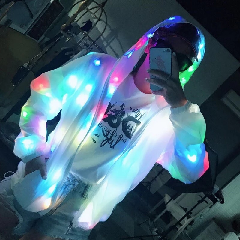 LED Luminous Colorful Jacket