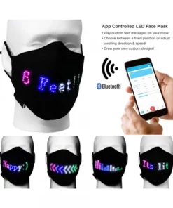 LED Luminous Mask Mobile Phone App