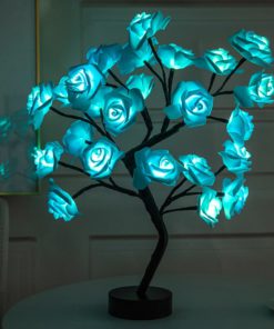 LED Rose Tree Lamp For Delightful Home DĂŠcor