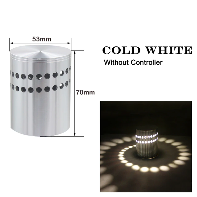 Rounding Spiral LED Wall Light