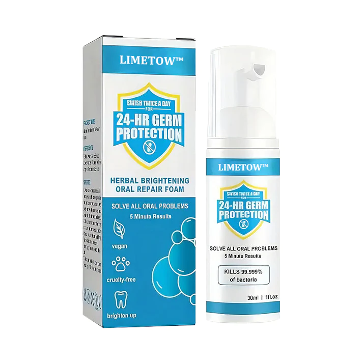 LIMETOW Herbal Brightening Oral Repair Foam