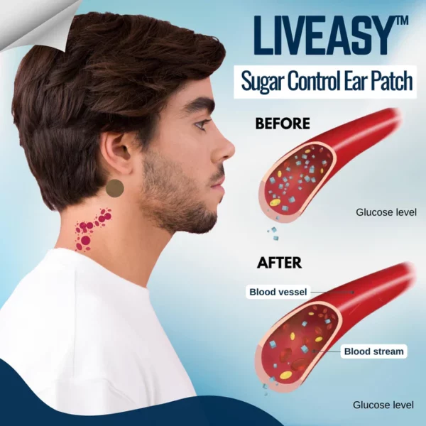 LIVEASY Sugar Control Ear Patch