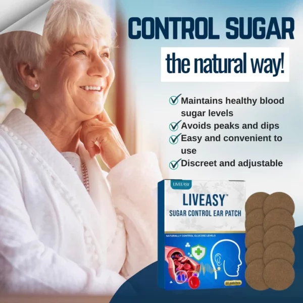 LIVEASY Sugar Control Ear Patch