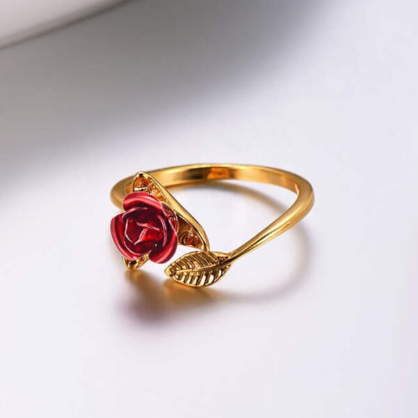 Valentine's Day Rose Ring