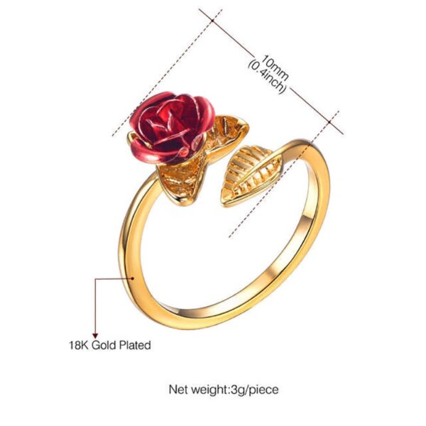 Valentine's Day Rose Ring