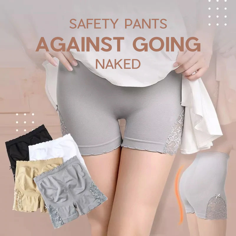 Lace Bow Safety Pants