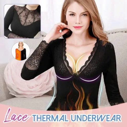 Lace Thermal Underwear